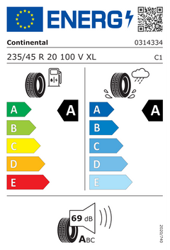 ULTRACONTACT NXT | 235/45/R20 V (100)