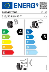 TURANZA ECO SLT | 215/50/R19 T (93)