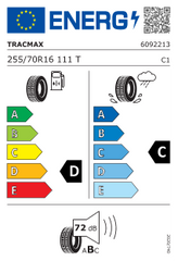 X-PRIVILO AT08 | 255/70/R16 T (111)