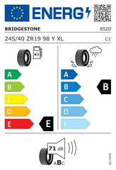 POTENZA RE 050 ASYMMETRIC | 245/40/ZR19 Y (98)