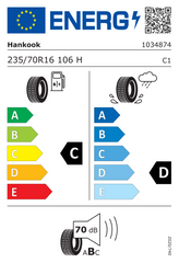 DYNAPRO HPX RA43 | 235/70/R16 H (106)