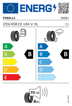 P ZERO ALLSEASONS | 255/45/R19 V (104)