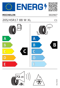 CROSSCLIMATE 3 | 205/45/R17 W (88)
