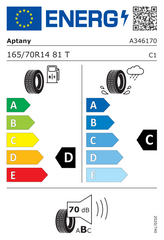 RP203 | 165/70/R14 T (81)