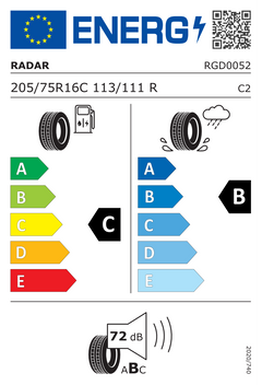 ARGONITE RV-4 | 205/75/R16 R (113/111)