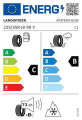EUROTRAXX A/S | 225/55/R18 V (98)