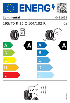 VANCONTACT ECO | 195/70/R15 R (104/102)