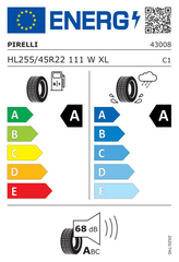 P ZERO E | 255/45/R22 W (111)