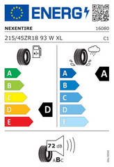 N'FERA SPORT | 215/45/ZR18 W (93)